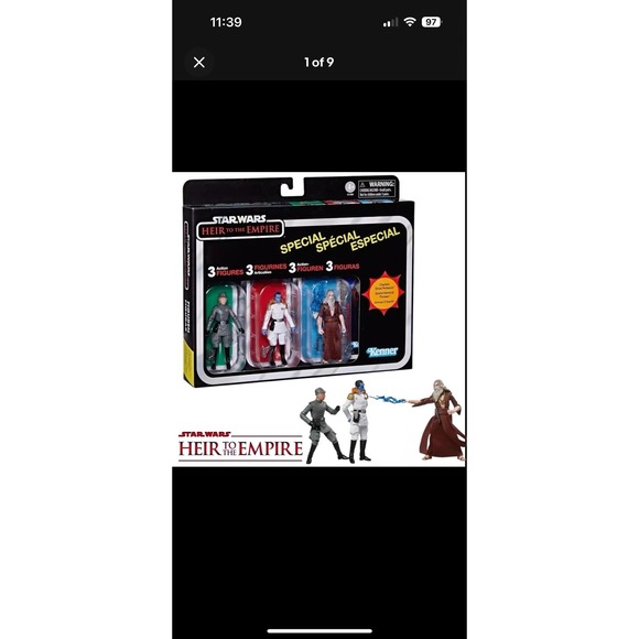 Star Wars Retro Collection Heir To The Empire - For Pre-‎ Order/Pre-Sale - Picture 1 of 13